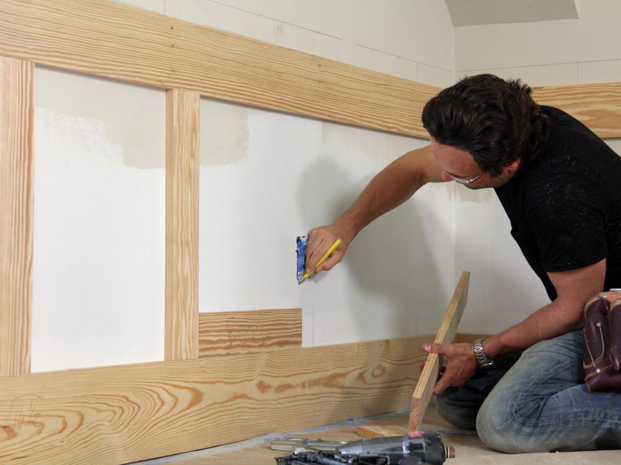 How To Install Shaker Style Wainscot How Tos Diy