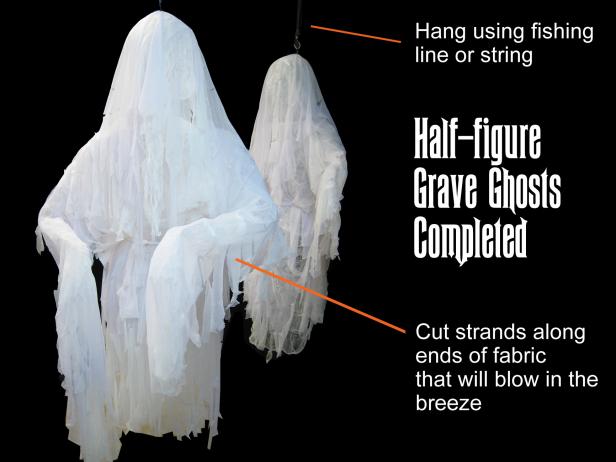 Hang Half-Figure Ghosts 