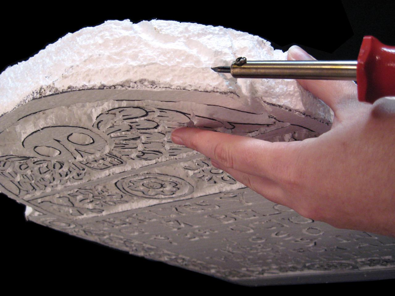How To Make Styrofoam Tombstones For Halloween How tos DIY