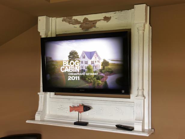 How To Build A Tv Wall Mount Frame Tos Diy - Flat Screen Wall Mount Tv With Dvd Player