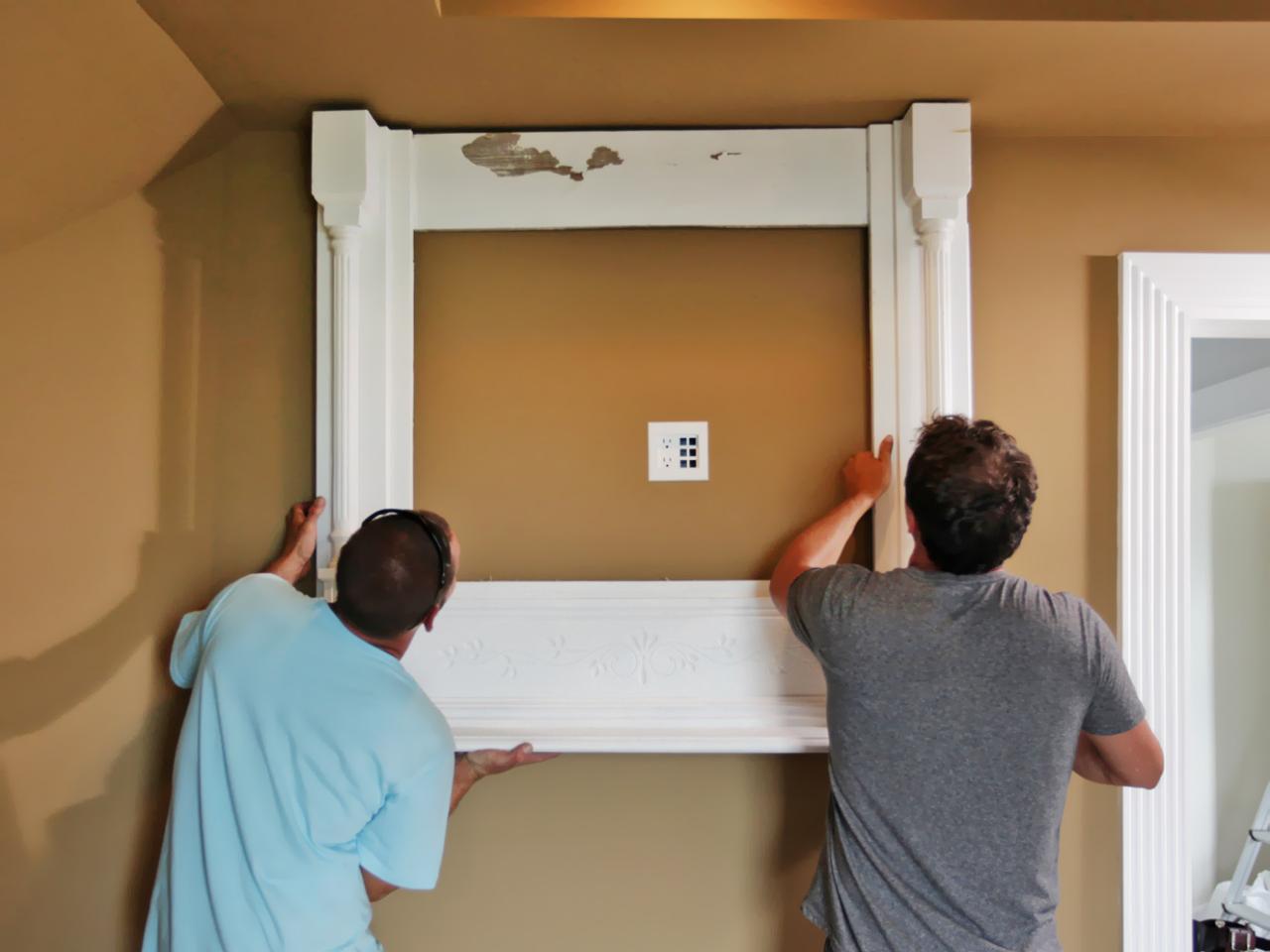 How To Build A Tv Wall Mount Frame How Tos Diy