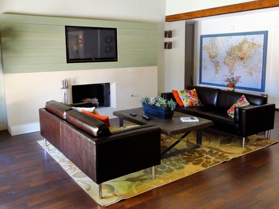 From Divided Living Room To Elegant Open Floor Plan Diy