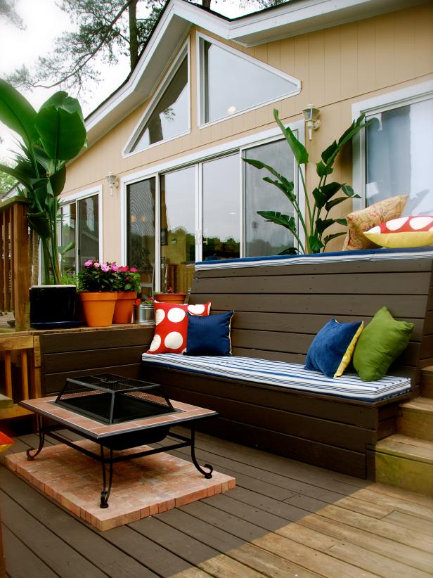 Deck Storage Bench Ideas DIY