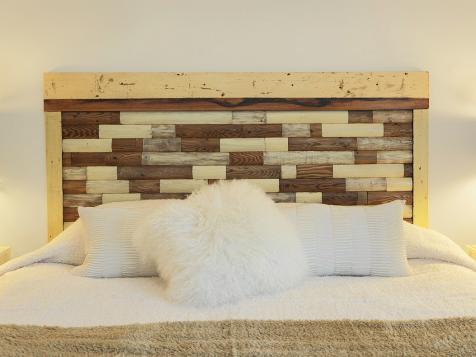 How to Build a Headboard From an Old Picket Fence