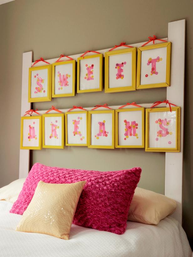 How To Make A Headboard With Picture Frames How Tos Diy