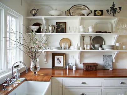 Design Ideas For Kitchen Shelving And, White Kitchen Cabinet Shelves