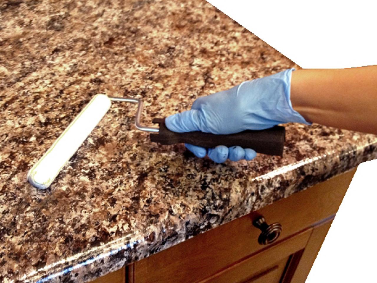 How To Paint Laminate Kitchen Countertops DIY   1420703492543 