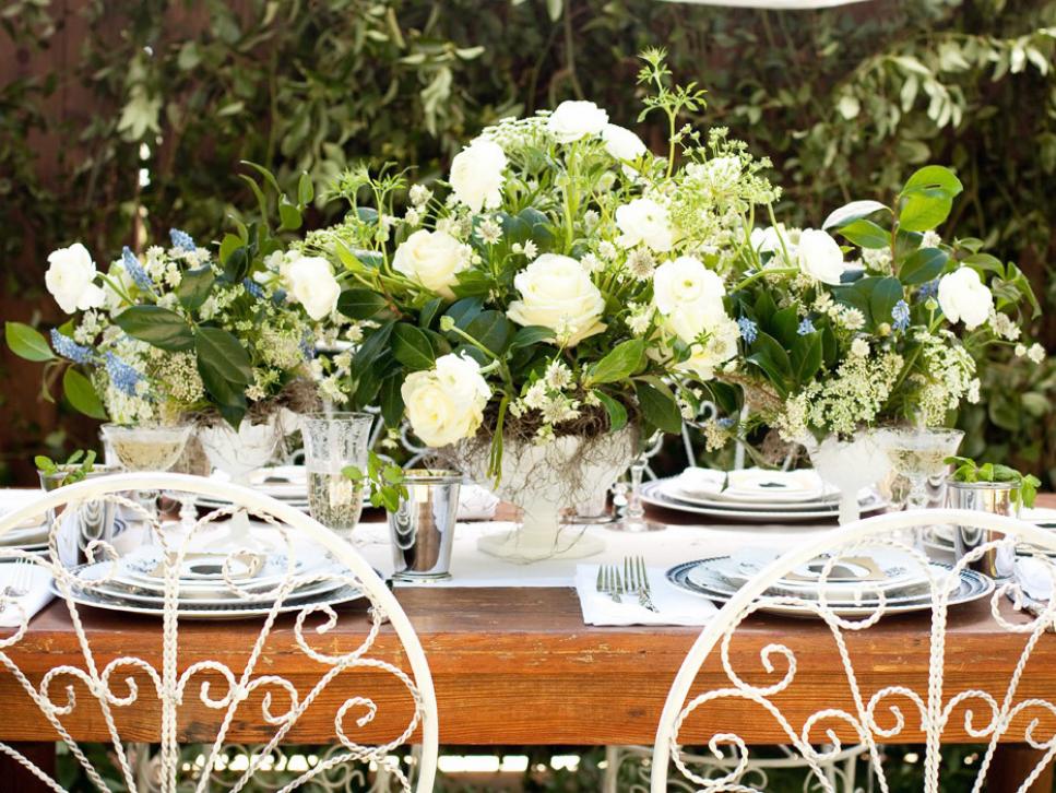 simple wedding table decorations