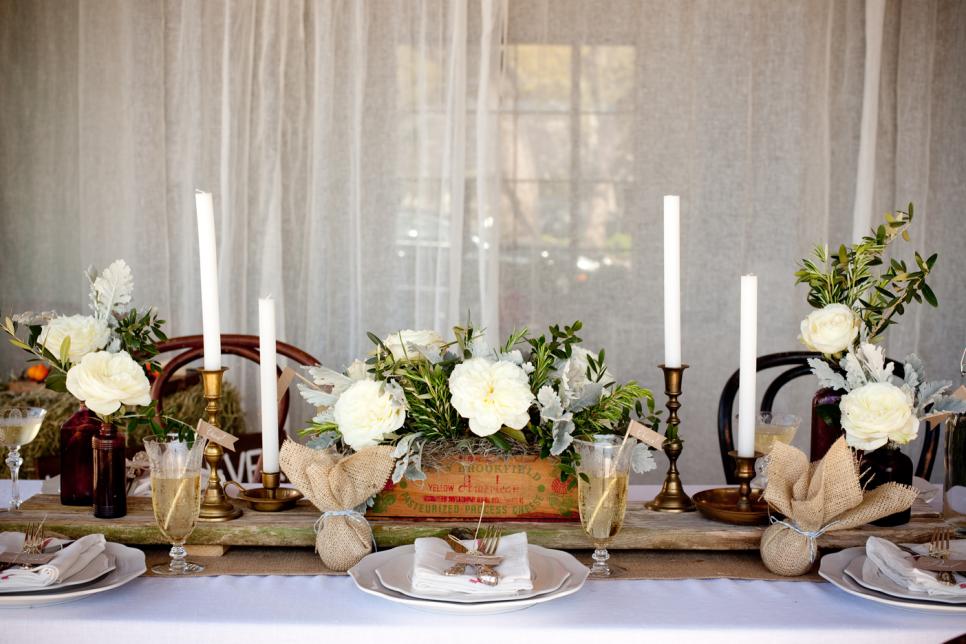 DIY Rustic Wedding Table Decorations DIY Projects and Ideas for Creating a Rustic Style Wedding 