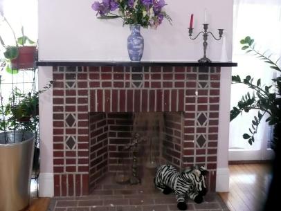 Painted Brick Fireplace Makeover How Tos Diy