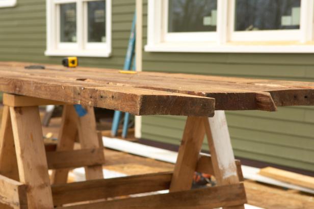 Old Picnic Table