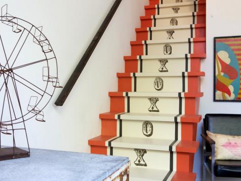How to Paint a Staircase