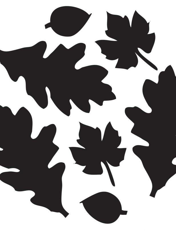 5 Best Images of Printable Leaf Pattern Template Leaves Templates