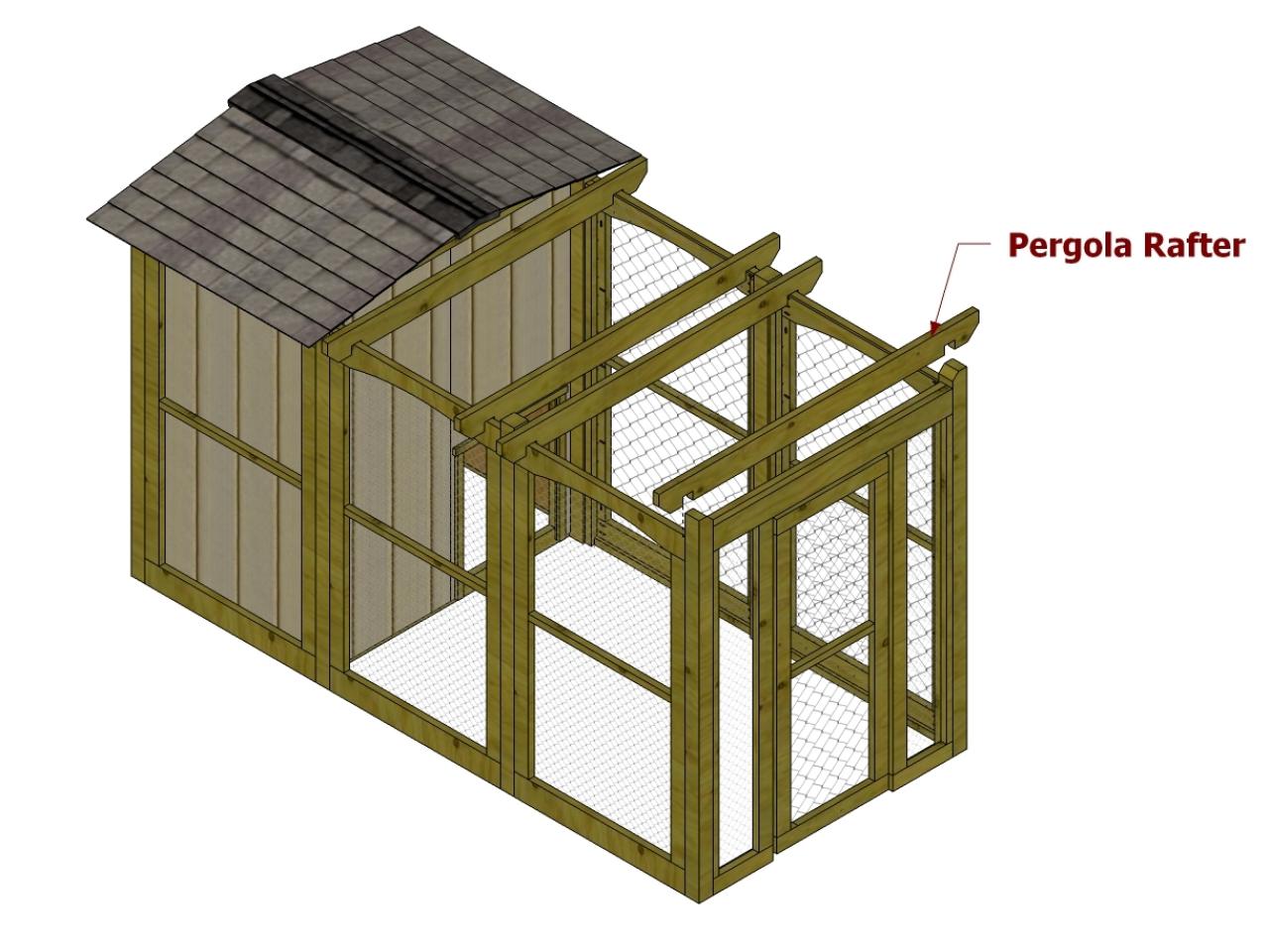How to Build a Dog Run With Attached Doghouse howtos DIY