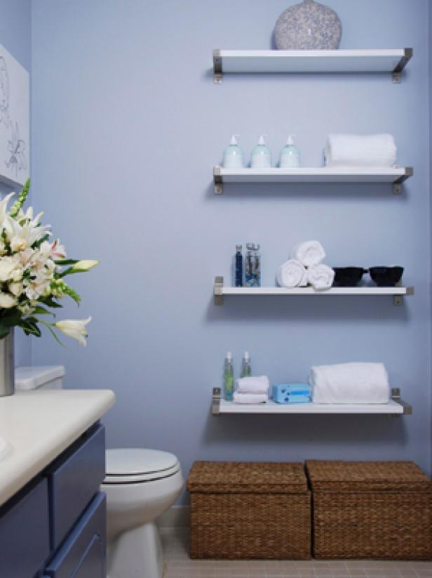 17 Clever Ideas For Small Baths Diy - Small Half Bathroom Decorating Ideas