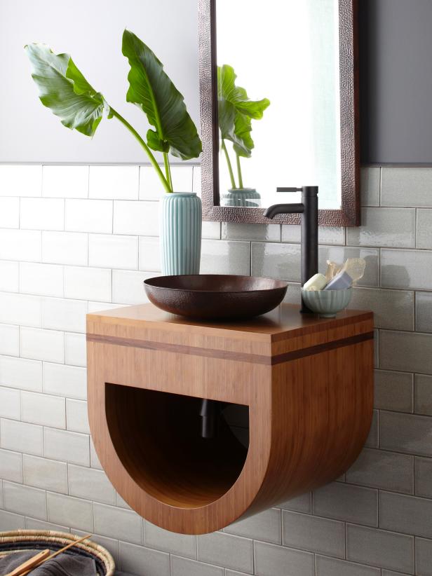 small bathroom storage unit