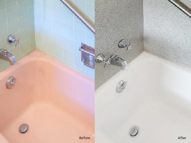 Painting Bathtubs And Tile Diy, Can You Paint Over Old Bathroom Tile