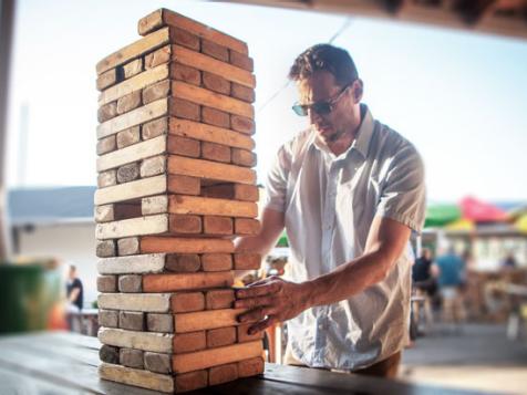 DIY It: Giant Wooden Stacking Game