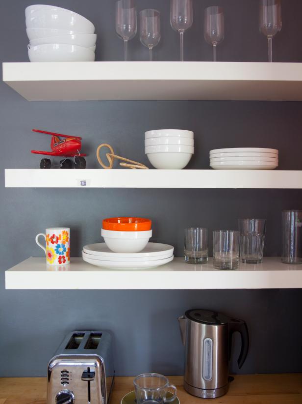 Tips for Open Shelving in the Kitchen | HGTV