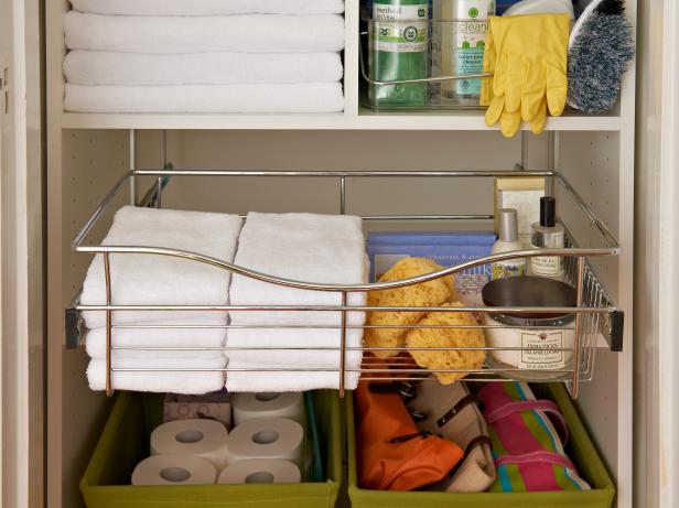 Organize Your Linen Closet And Bathroom Medicine Cabinet Pictures With Storage Options Tips Diy - How To Organize Deep Bathroom Cabinets