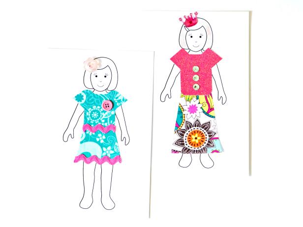 How to Make Paper Dolls With Downloadable Patterns | how-tos | DIY