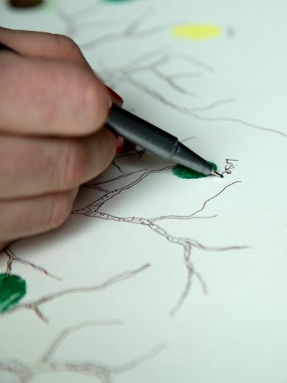 How To Make A Fingerprint Sign In Guest Book How Tos Diy