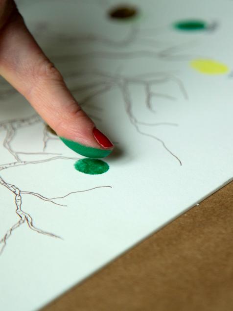 How To Make A Fingerprint Sign In Guest Book How Tos Diy