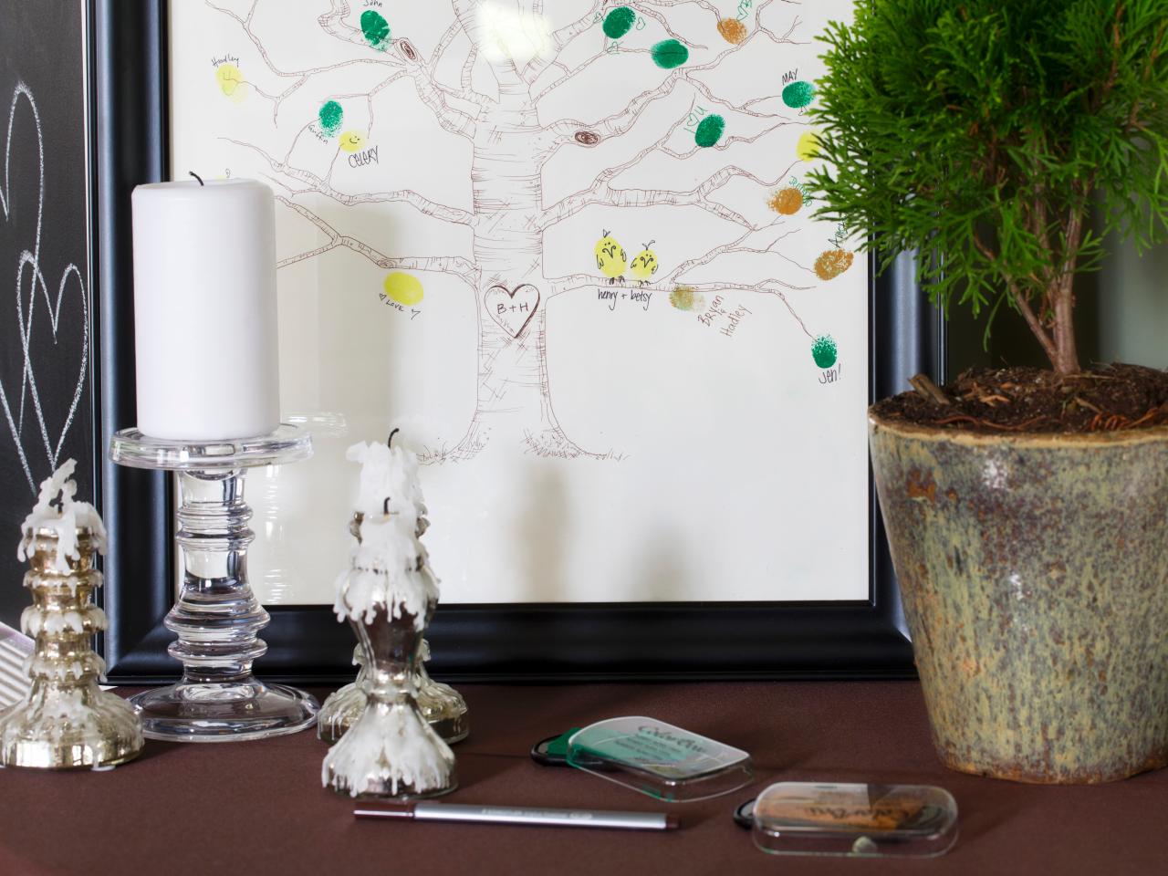 How to Make a Fingerprint Sign-In Guest Book