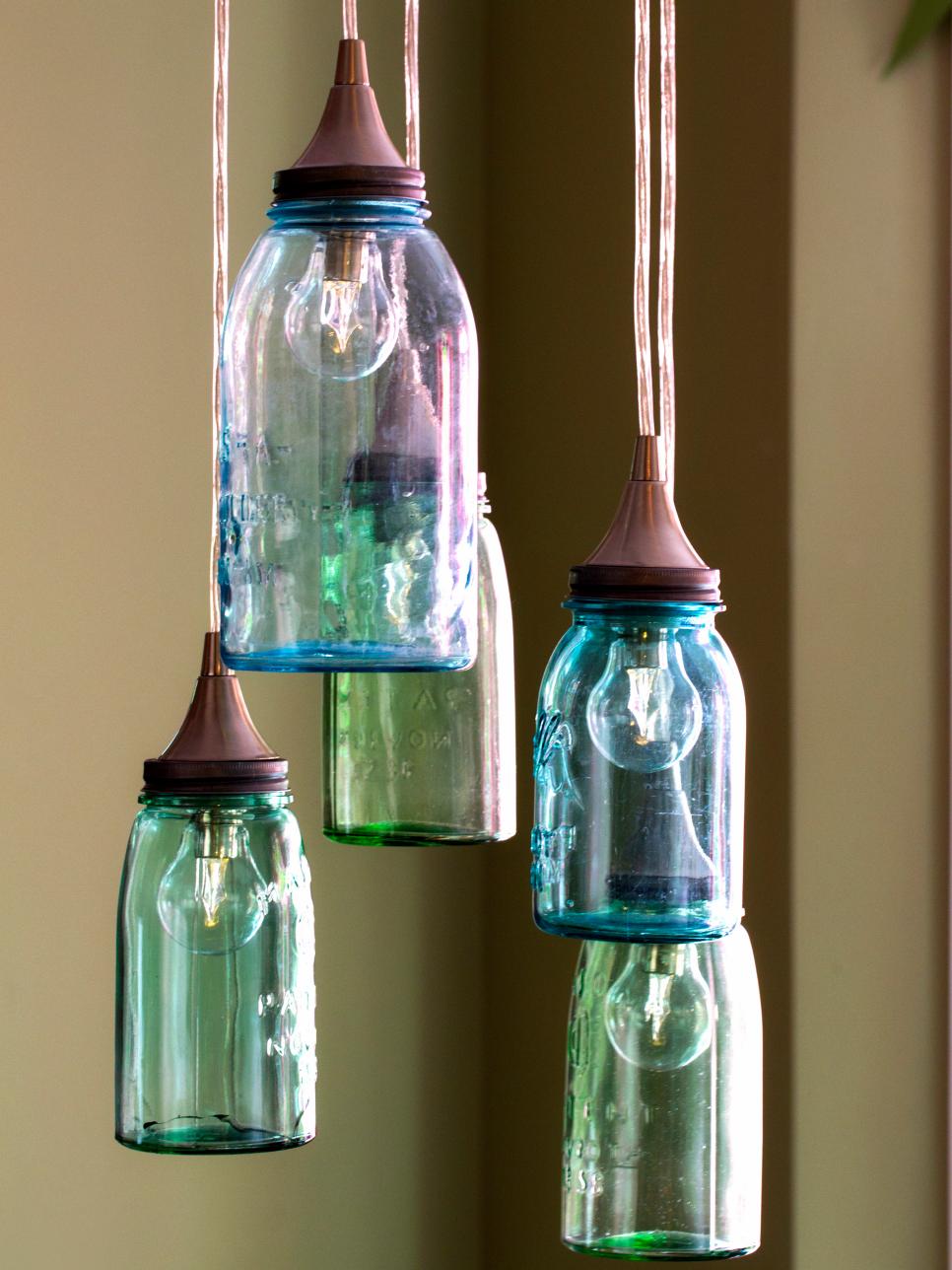 Upcycled Lamps and Lighting Ideas | DIY
