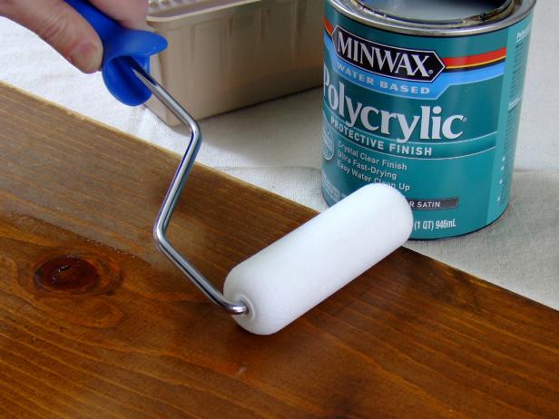 minwax polycrylic over acrylic paint