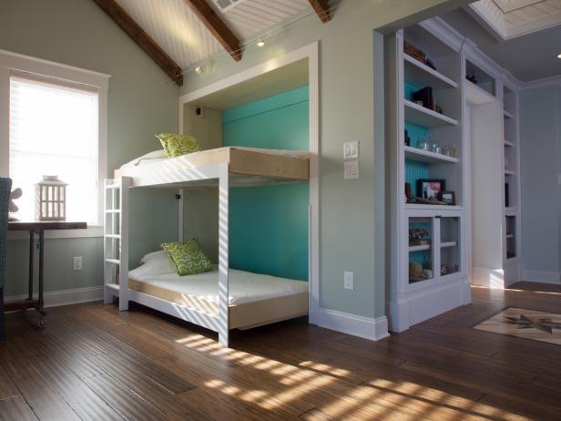 side by side bunk beds