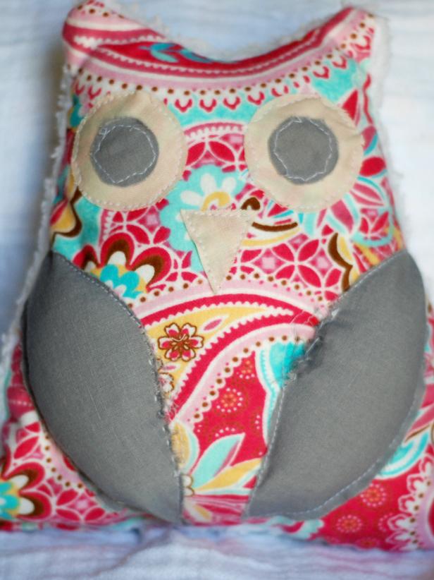 diy stuffed owl