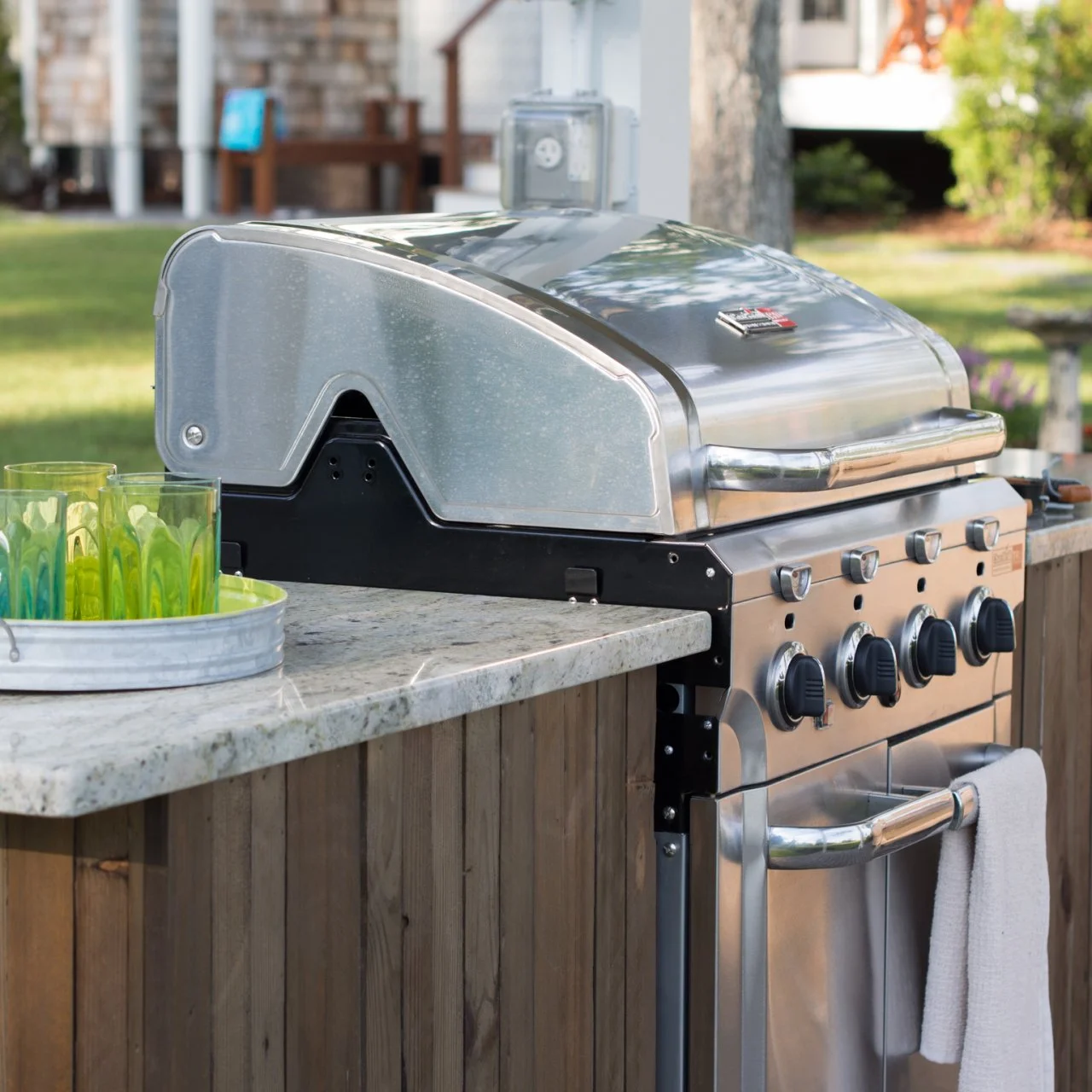 How to Build a Grilling Island HGTV