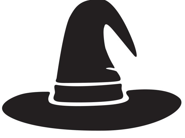 Witch's Hat Pumpkin-Carving Stencil | Photos | DIY