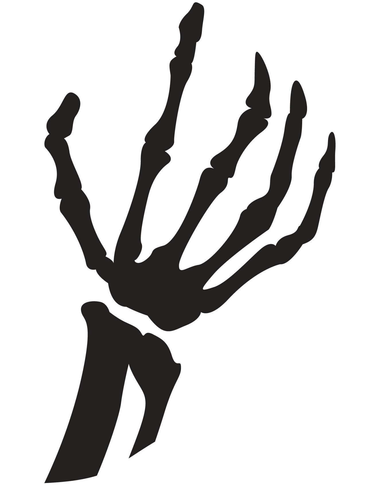 Printable Creepy Skeleton Hand Pumpkin Stencil Pumpkin Stencil Pumpkin ...