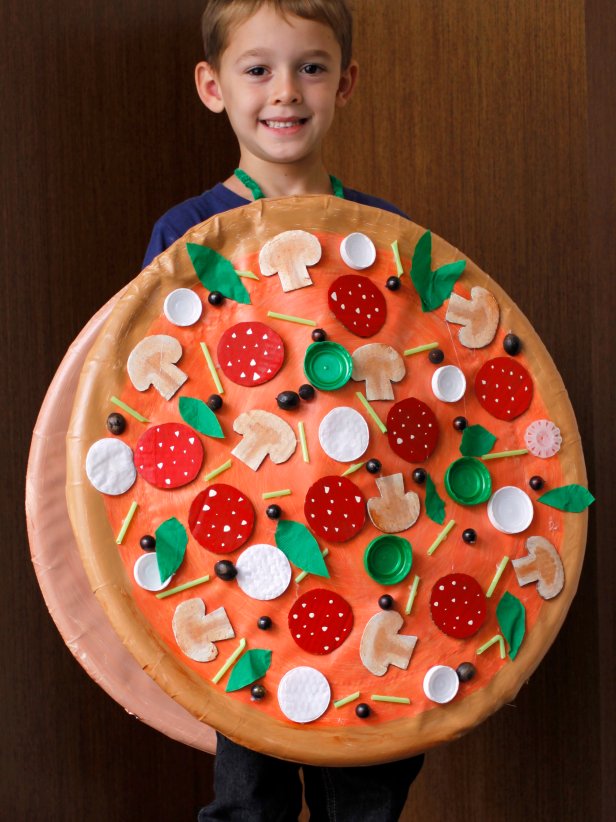 Large Pizza Pie Halloween Costume