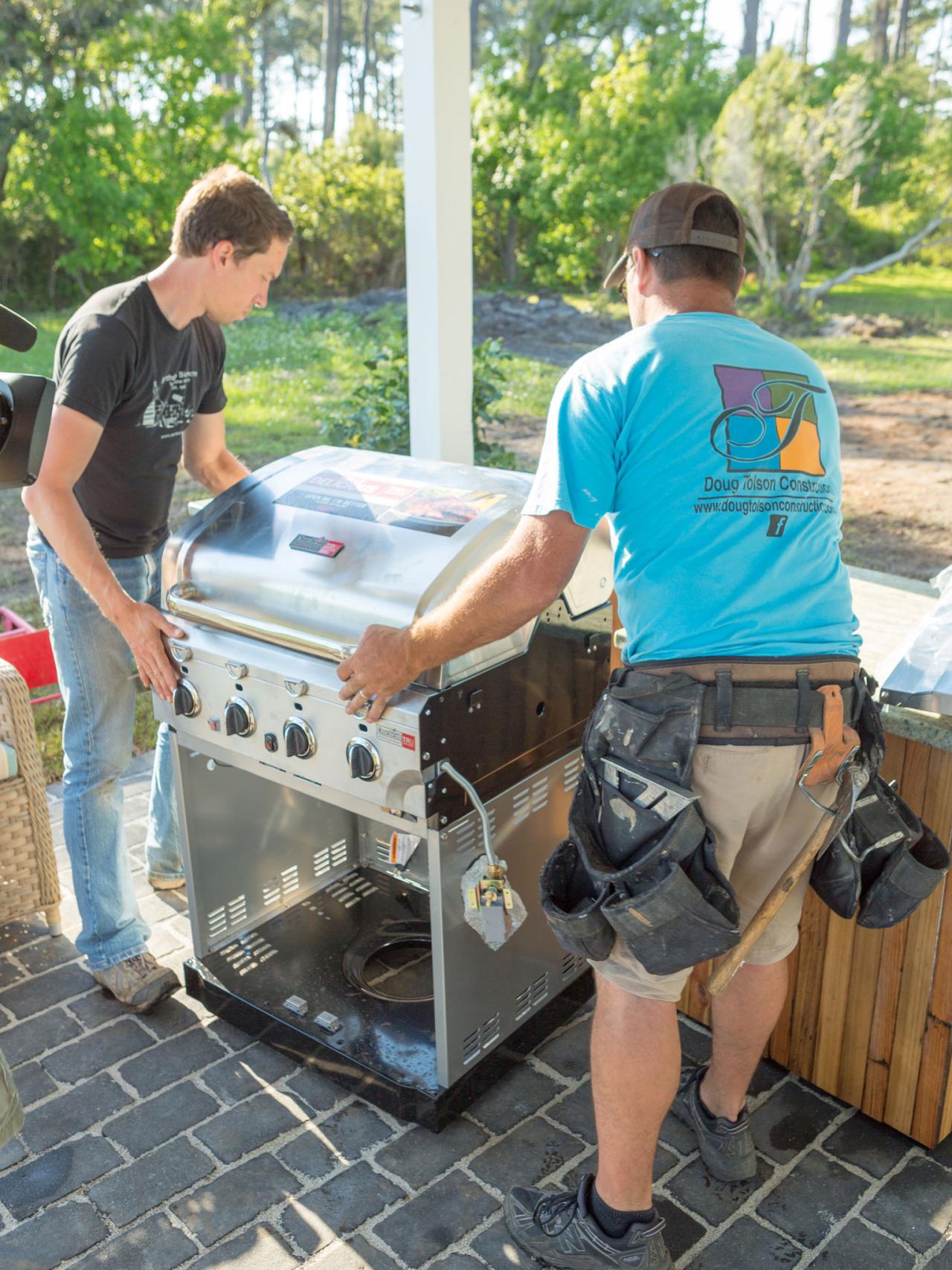 How To Build A Grilling Island How Tos Diy