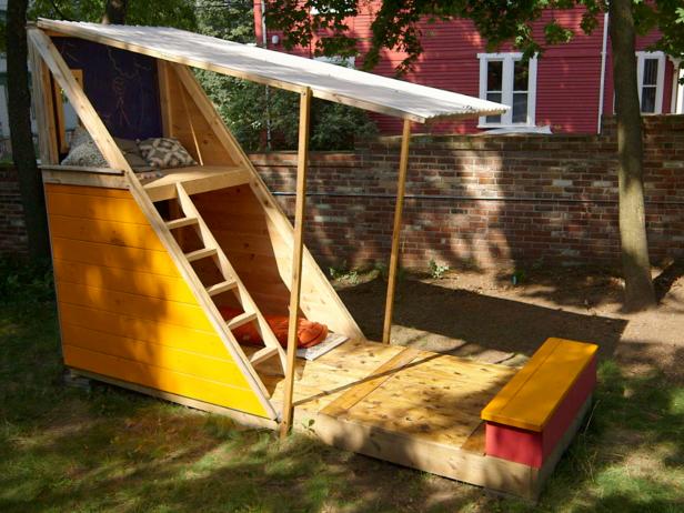 How To Build A Backyard Playhouse Diy
