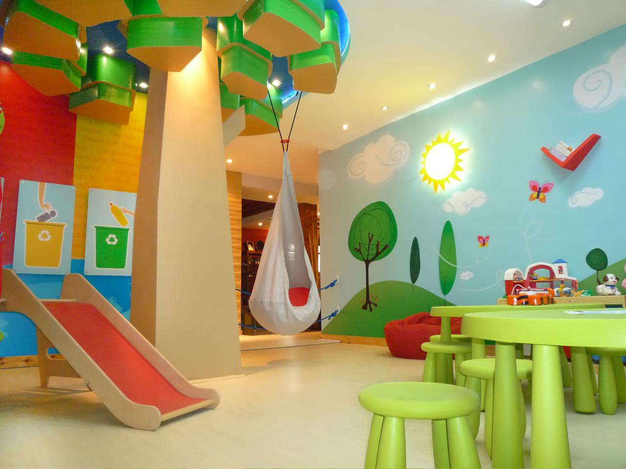 ideas for playroom walls