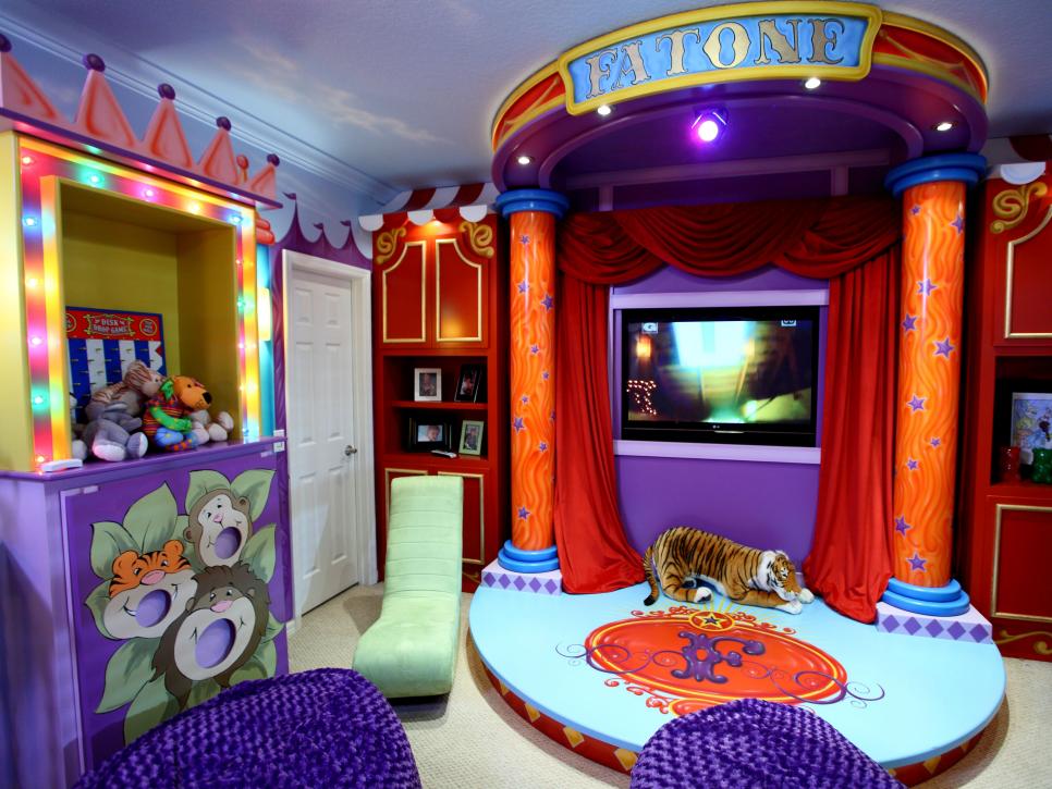 Stage Decoration for Kids Decorating Ideas for Fun Playrooms and Kids Bedrooms DIY