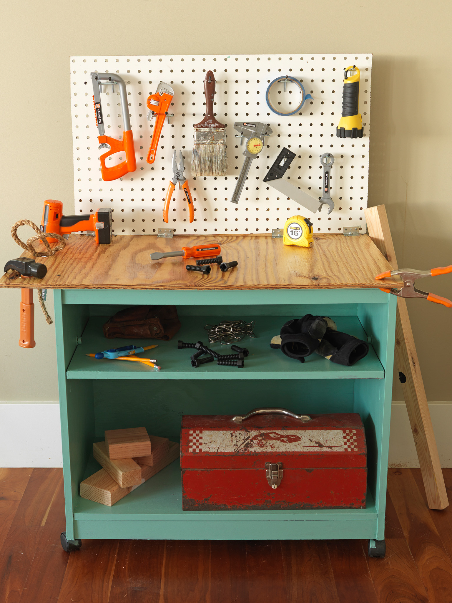 children's tool bench set