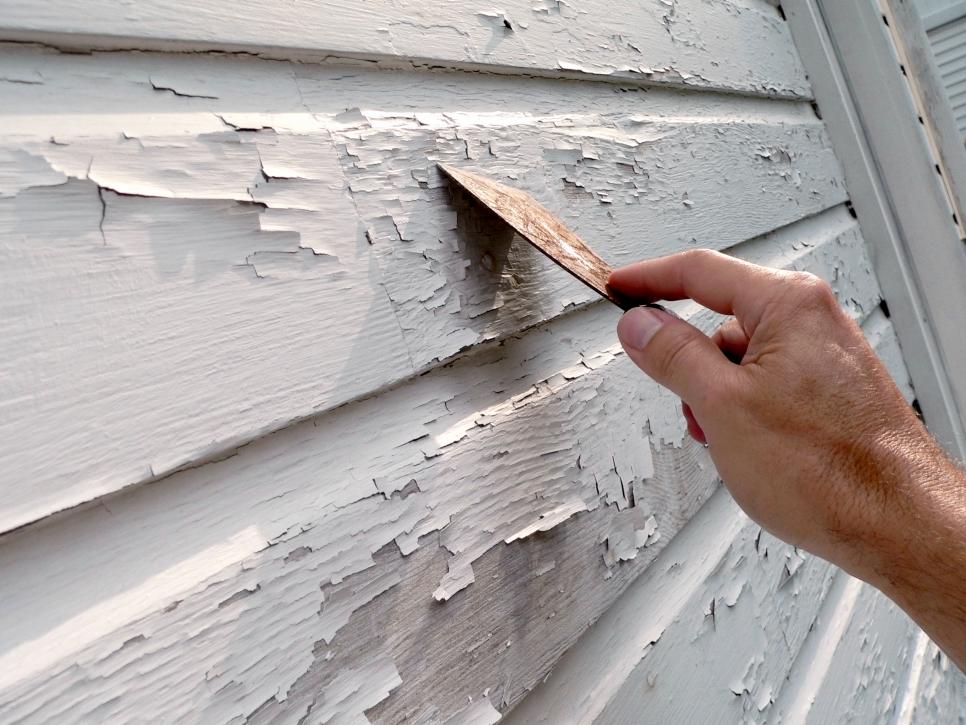 Image of diy paint exterior of home