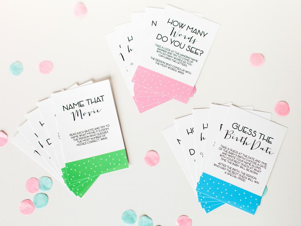 23 Baby Shower Games And Free Printable Game Cards Hgtv