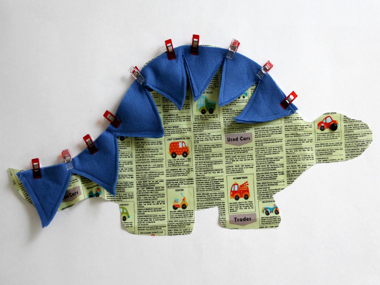 dinosaur sewing pattern