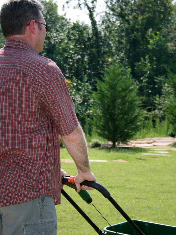 Fertilizing Grass