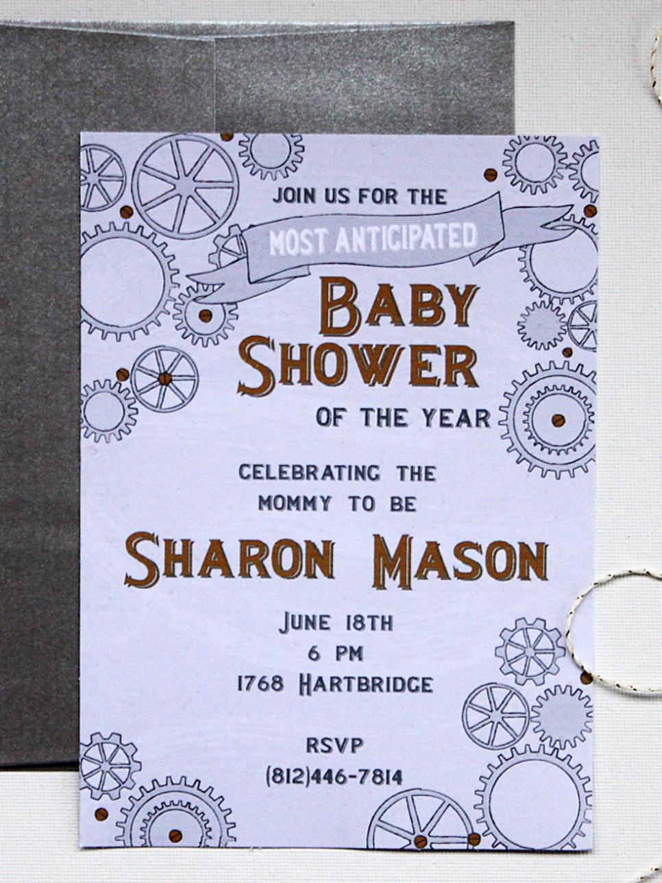 Free Printable Baby Shower Invitations | DIY