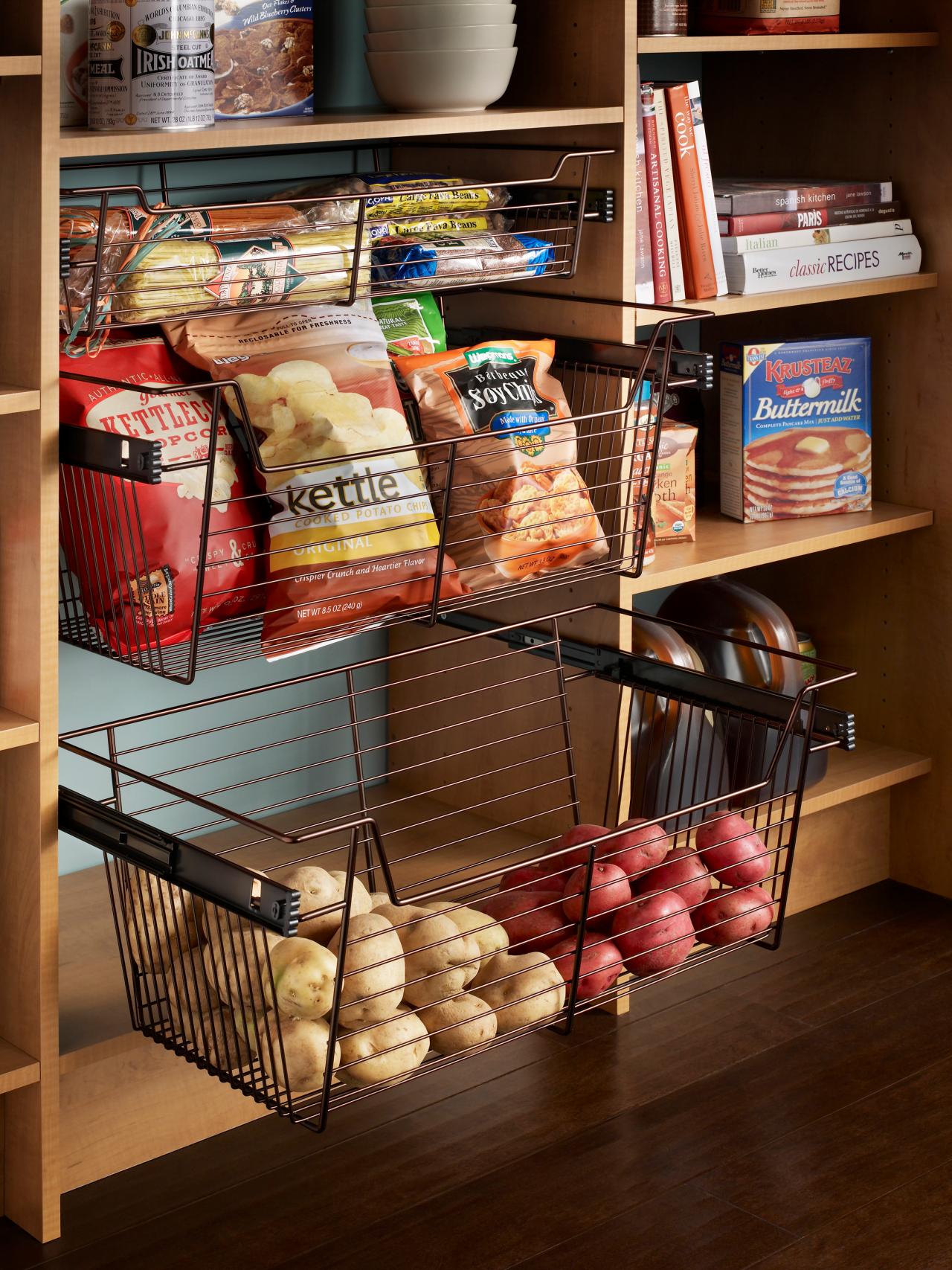 Pull Out Pantry Shelves for your Home - ALL ORGANIZED