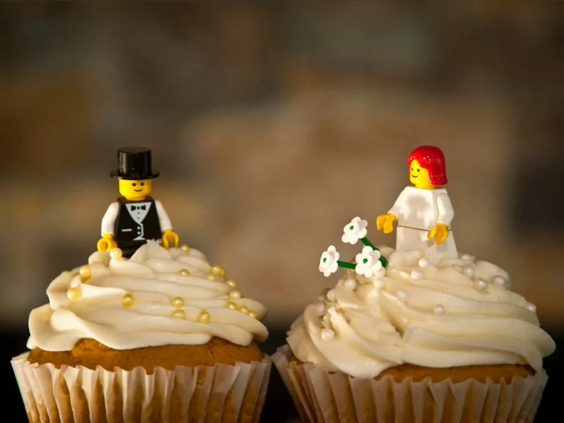 Wedding cupcakes