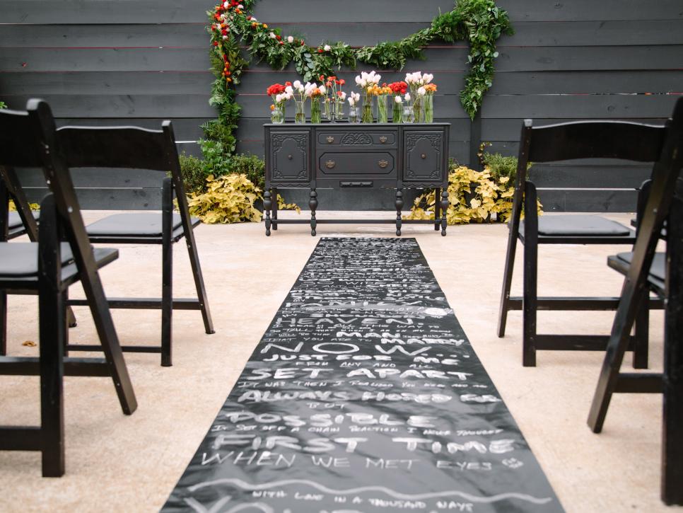 outdoor wedding decorations on a budget