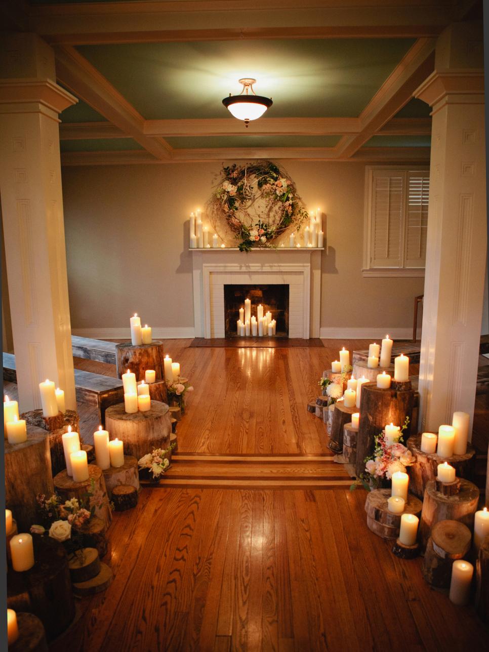 Wedding Altar and Aisle Decor DIY